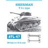 Tracks for Sherman T 51 Type