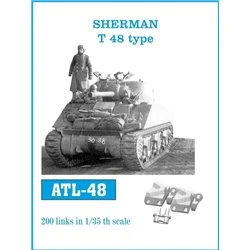 Tracks for Sherman T 48 Type