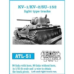 Tracks for KV-I/ KV-II. Light type track