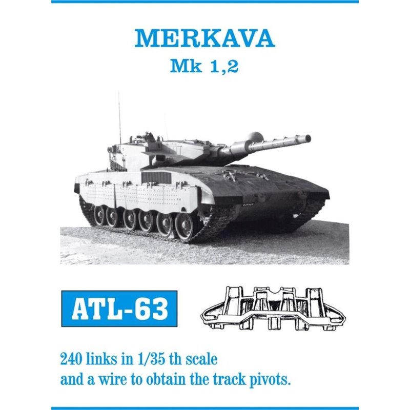 Tracks for Merkava Mk 1.2