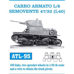 Tracks for CARRO ARMATO L/6 SEMOVENTE 47/32 L40