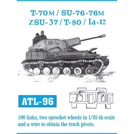 Tracks for SU-76/T30/T40/T60/T70 K