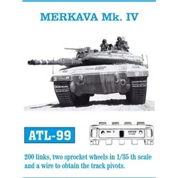 Tracks for Merkava Mk. IV Einzelkettenglieder