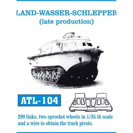 Tracks for Land-Wasser-Schlepper late production