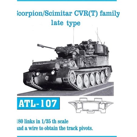 Tracks for Scorpion/Scimitar CVR (T) family late ty