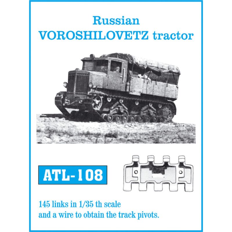 Tracks for Russian Voroshilovetz tractor