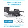 Tracks for Soviet 203mm B-4 Howitzer