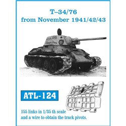 Tracks for T-34/76 from November 1941/42/43