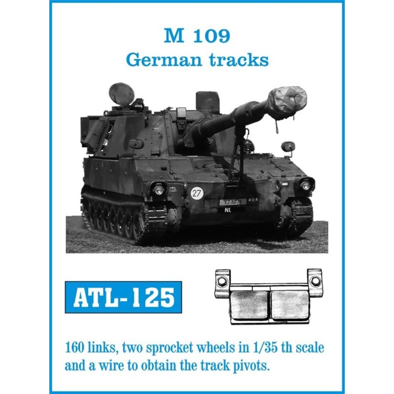 Tracks for M 109 German tracks