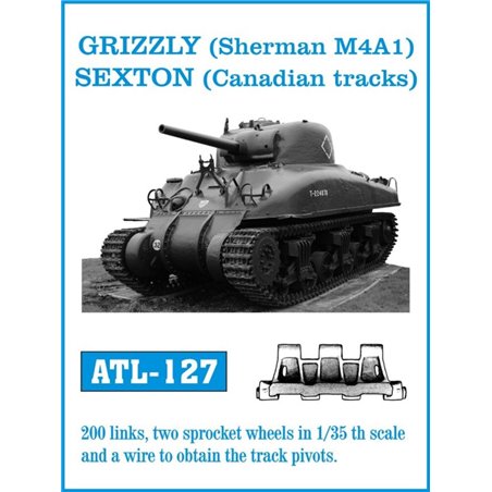 Tracks for GRIZZLY (Sherman M4A1) SEXTON (Canadian tracks)