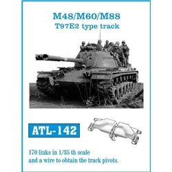 Tracks for M48/M60/M88 T97E2 type track