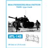 Tracks for M26 PERSHING/ M46 PATTON T80E1 type track