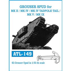 Tracks for GROUSER SPUD for MK II/MK IV /MKIV TADPOLE TAIL/MK V/MK IX