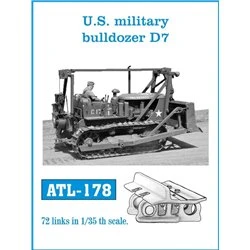 Tracks for U.S. military bulldozer D7