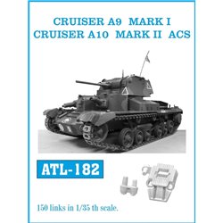 Tracks for CRUISER A9 MARK I./ CRUISER A10 MARK II ACS