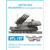 Tracks for 9K37M1 BUK 2S3 AKATSIYA 152 mm self propeller howitzer