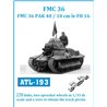 Tracks for FCM 36 / FCM 36 PAK 40 / 10 cm le FH 16