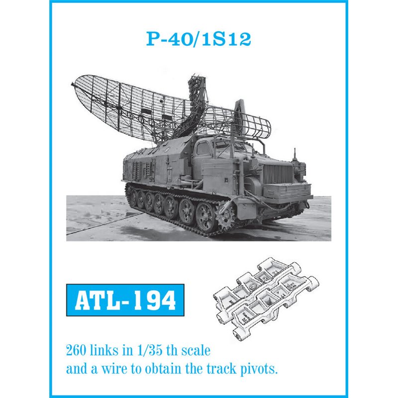 Tracks for P-40/ 1S 12