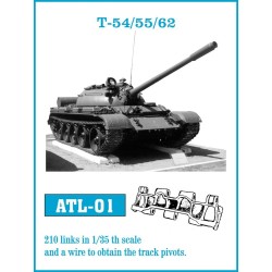 Friulmodel Tracks for T 54/55/62 - Guía de Modelismo