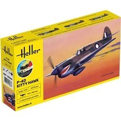 STARTER KIT P-40 Kitty Hawk