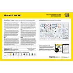 Maqueta 1/48 Mirage 2000C | Heller | Robotines