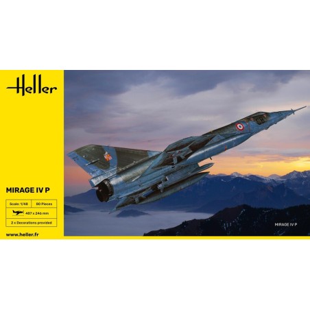 Mirage IV P de Heller 1/48: Un Icono de la Aviación Francesa