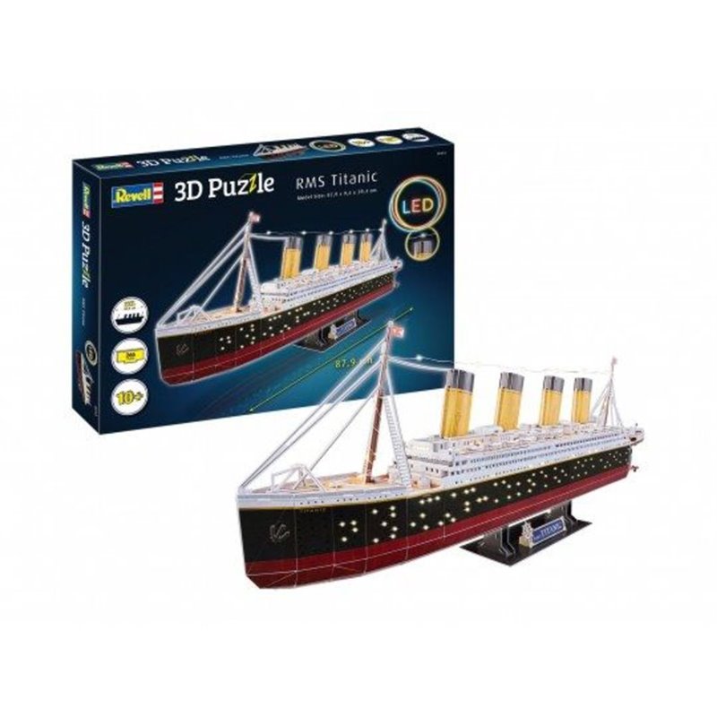 3D Puzzle RMS Titanic - LED Edition