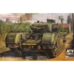 AFV Club Churchill MK VI/75mm GUN (Limited) - Guía de Modelismo