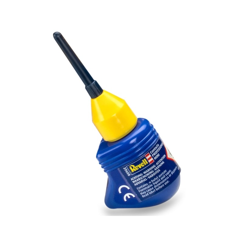 Revell Contacta Professional Mini Glue 12.5g with precision needle applicator.