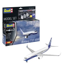 Revell Model Set Boeing 737-800 - Guía de Modelismo