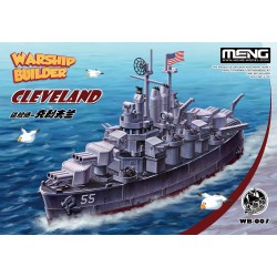 Meng Warship Builder Cleveland - Model Guide