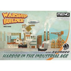 Meng Warship Builder-Harbor In The Industrial Age (CARTOON MODEL) - Mo