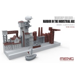 Meng Warship Builder-Harbor In The Industrial Age (CARTOON MODEL) - Gu