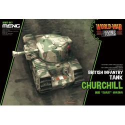 Meng British Infantry Tank Churchill (CARTOON MODEL) - Guía de Modelis