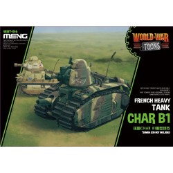 Meng French Heavy Tank Char B1 (Cartoon Model) - Model Guide