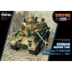 Meng German Medium Tank PzKpfw V Panther (Cartoon Model) - Model Guide