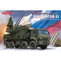 Meng Russian Air Defense Weapon System 96K6 Pantsir-S1 - Guía de Model