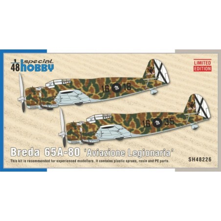 Special Hobby 1/48 Breda 65A-80 Aviazione Legionaria - Robotines