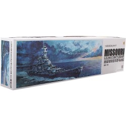 Maqueta 1/350 USS Missouri Easy Version de Very Fire, modelo naval detallado.