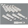 Cuchillas chisel de recambio para Modelers Knife Pro (10 unidades)