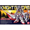 Legend BB Knight Gundam - Maqueta SD de Bandai con visor y armadura brillante