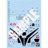 Bandai 1/100 HG YF-19 Water-Slide Decals (Macross)