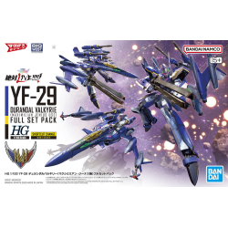 Bandai 1/100 HG YF-29 Durandal Valkyrie (Maximilian Genus Custom) Full Set Pack