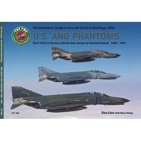 Portada del libro New Jersey ANG Phantoms: The F-4D/E in Service with New Jersey ANG (1980-1991) de Double Ugly.