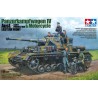 Tamiya 1/35 German Tank Panzerkampfwagen IV Ausf.G Early Production & Motorcycle Set Eastern Front