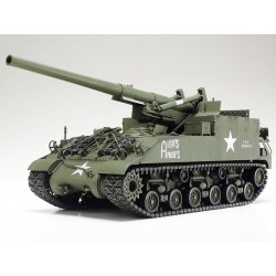 Tamiya 1/35 M40 – Maqueta de Artillería Autopropulsada 155mm