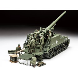 Tamiya 1/35 M40 – Maqueta de Artillería Autopropulsada 155mm