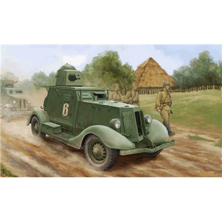 Soviet BA-20 Armored Car Mod.1937