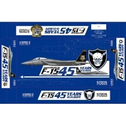 Maqueta F-15 45 Years in Europe 1/72 Great Wall Hobby, avión militar de edición limitada