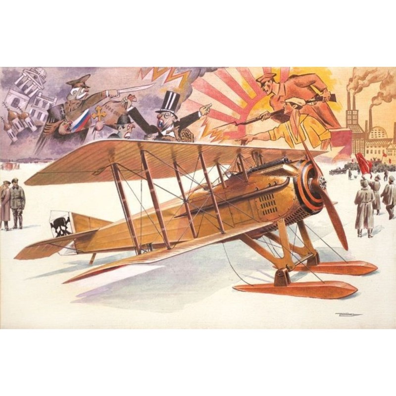 Roden Spad VII c.1 with Russian skies - Guía de Modelismo